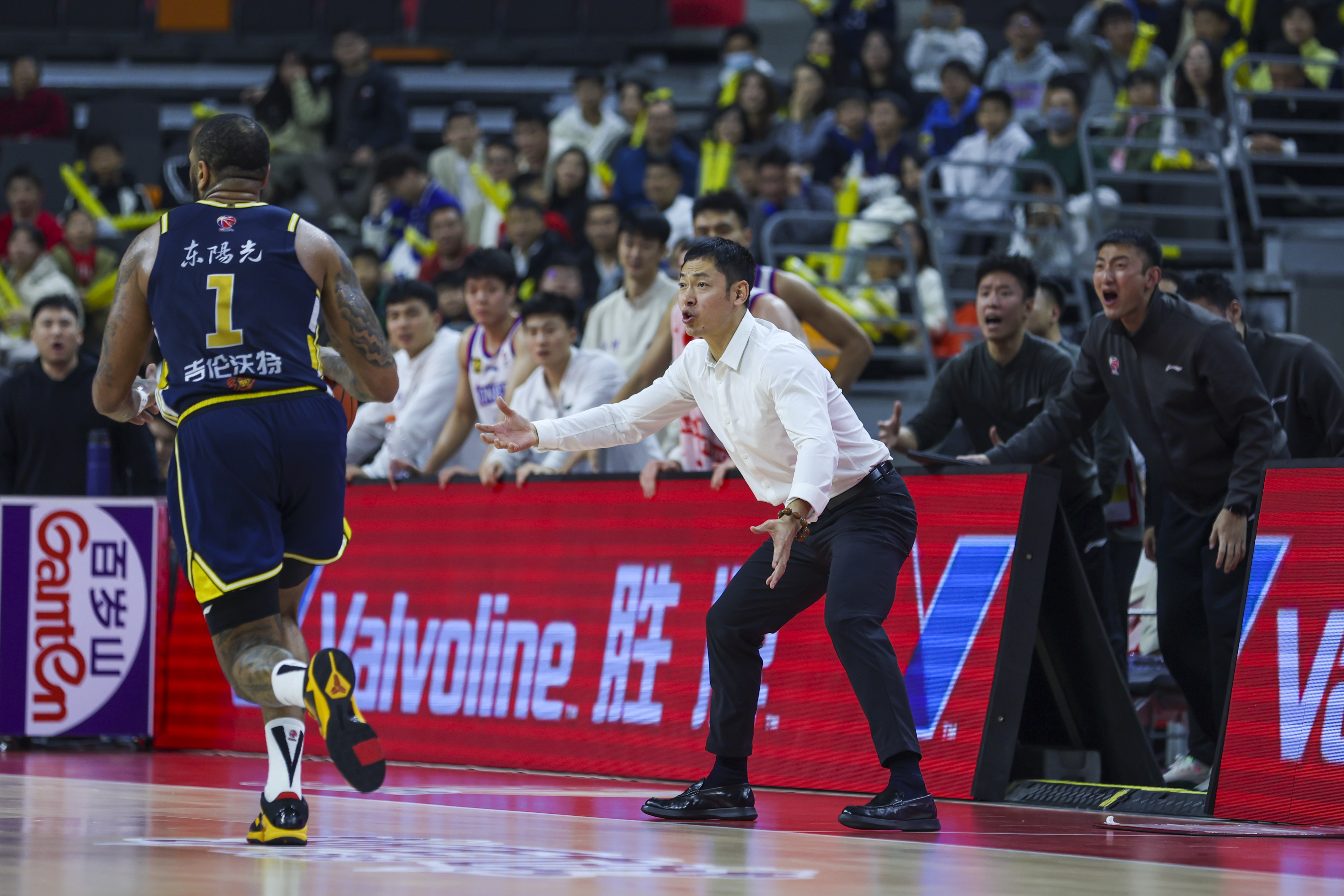 广东队主场迎战四川队，东部领袖之战