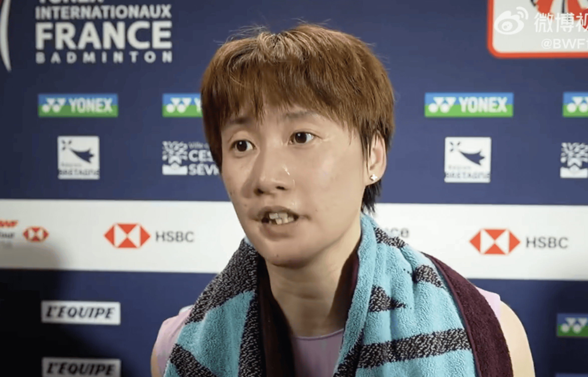 法国队险胜中国队，陈雨菲刷新纪录